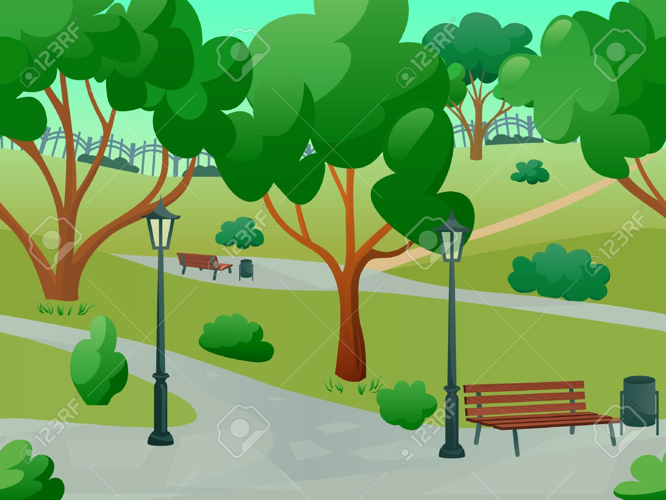 12 Park Clipart Preview Nature Park Stock HDClipartAll