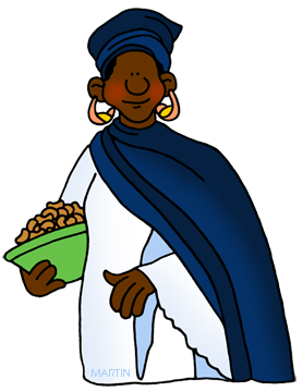 Clip Art Image: African .