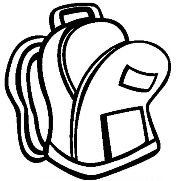  - Backpack Clipart
