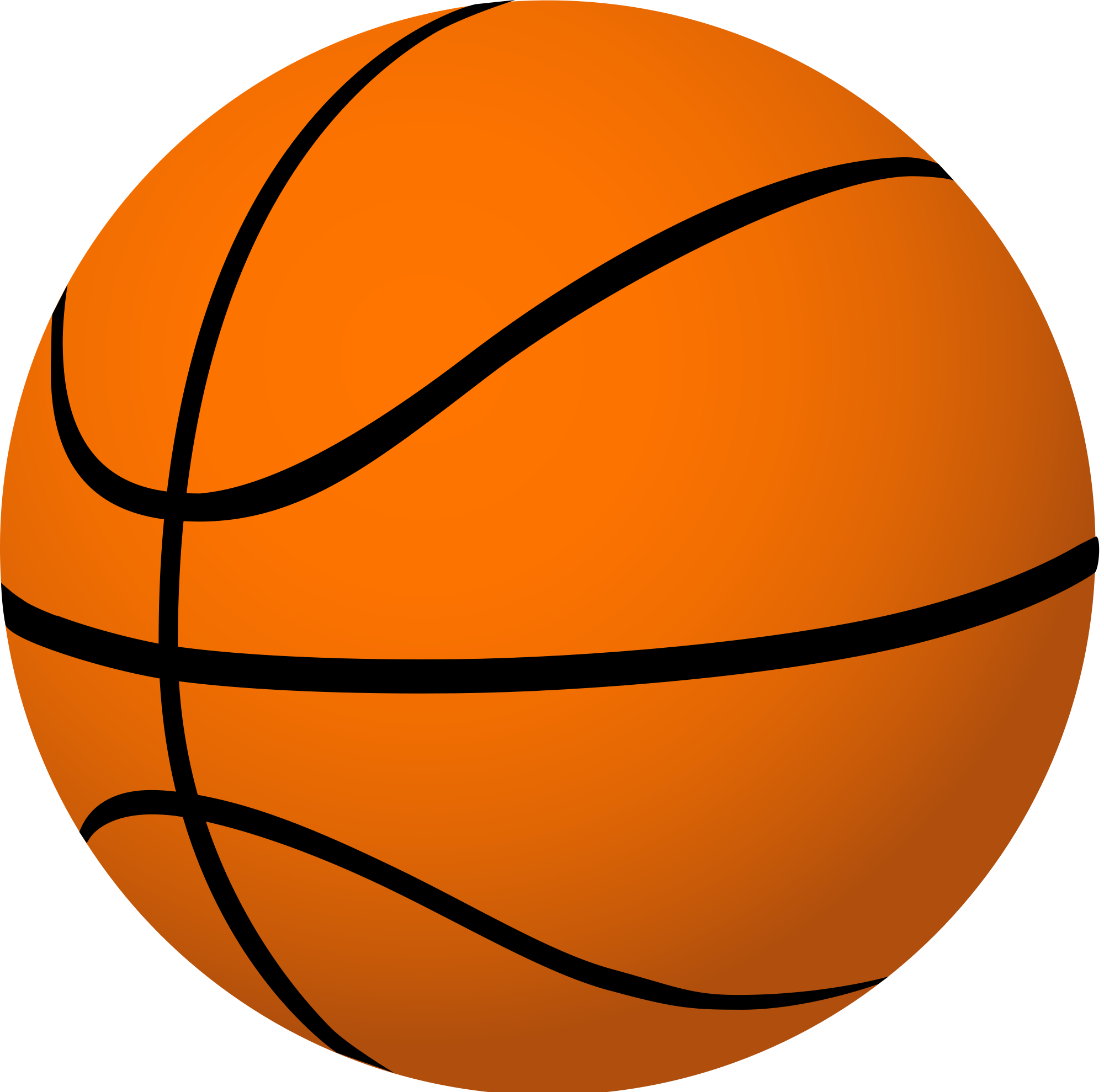 Basketball clipart free .