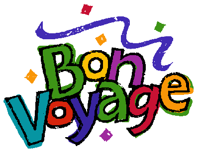 - Bon Voyage Clip Art