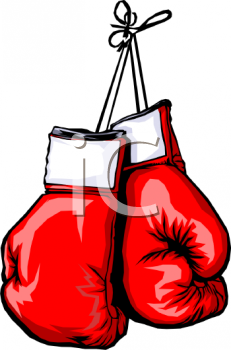 Free Simple Red Boxing Glove 