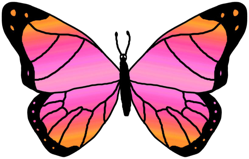 Butterflies clip art cliparta