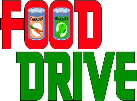 Food drive clip art from the 