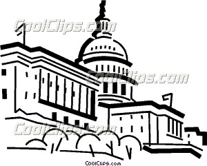  - Capitol Building Clipart