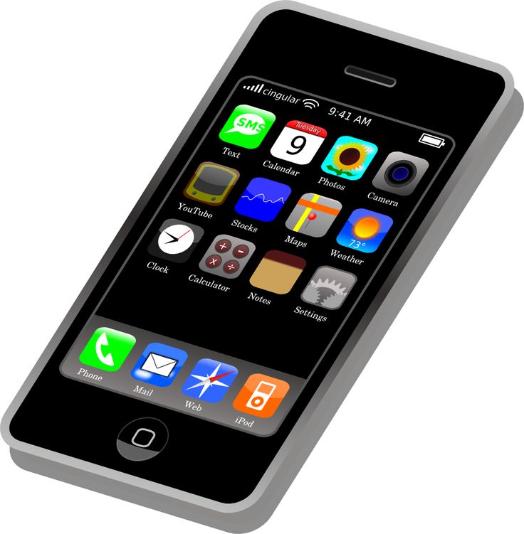 Cell phone images clip art - 
