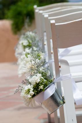How To Hang Wedding Pew Bows