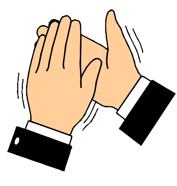  - Clapping Clipart