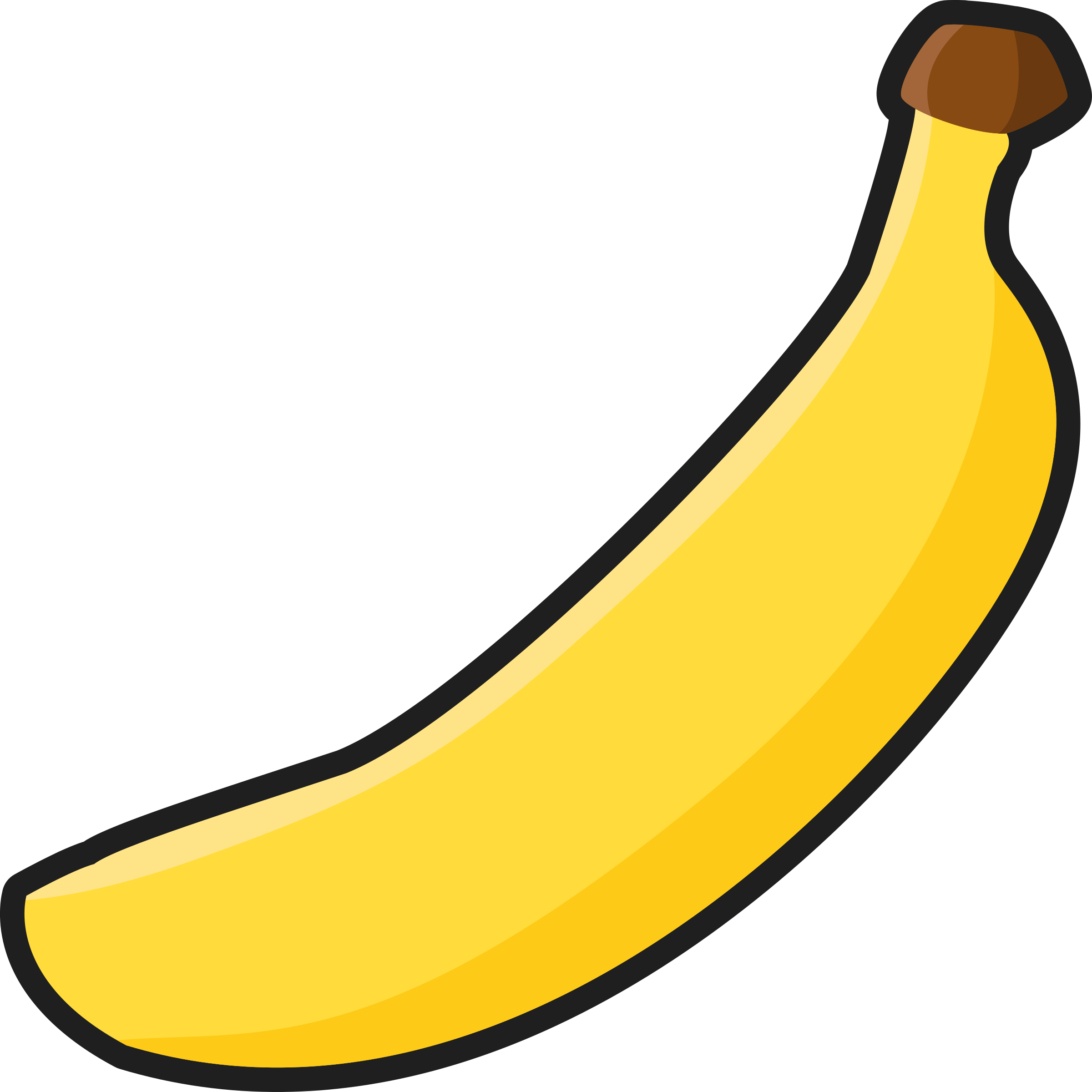 Free Yellow Banana Clip Art
