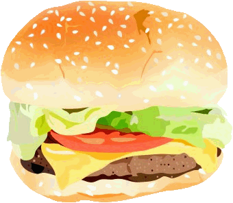  - Clip Art Hamburger