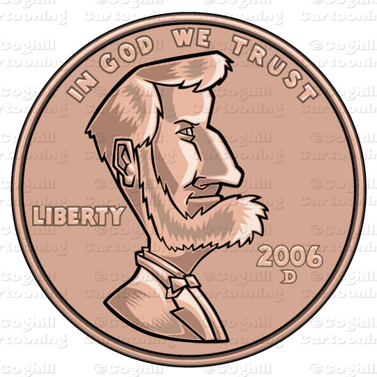 Vector Vector American Coin O