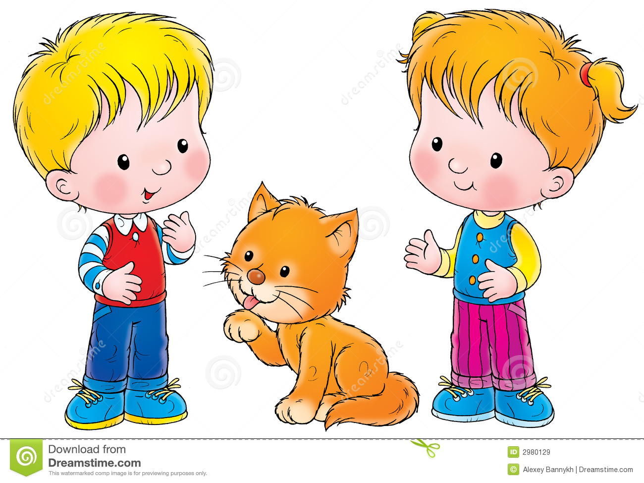  - Clipart Boy And Girl