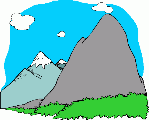  - Clipart Mountains
