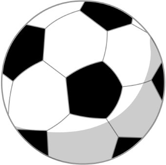  - Clipart Soccer Ball