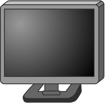  - Computer Monitor Clip Art