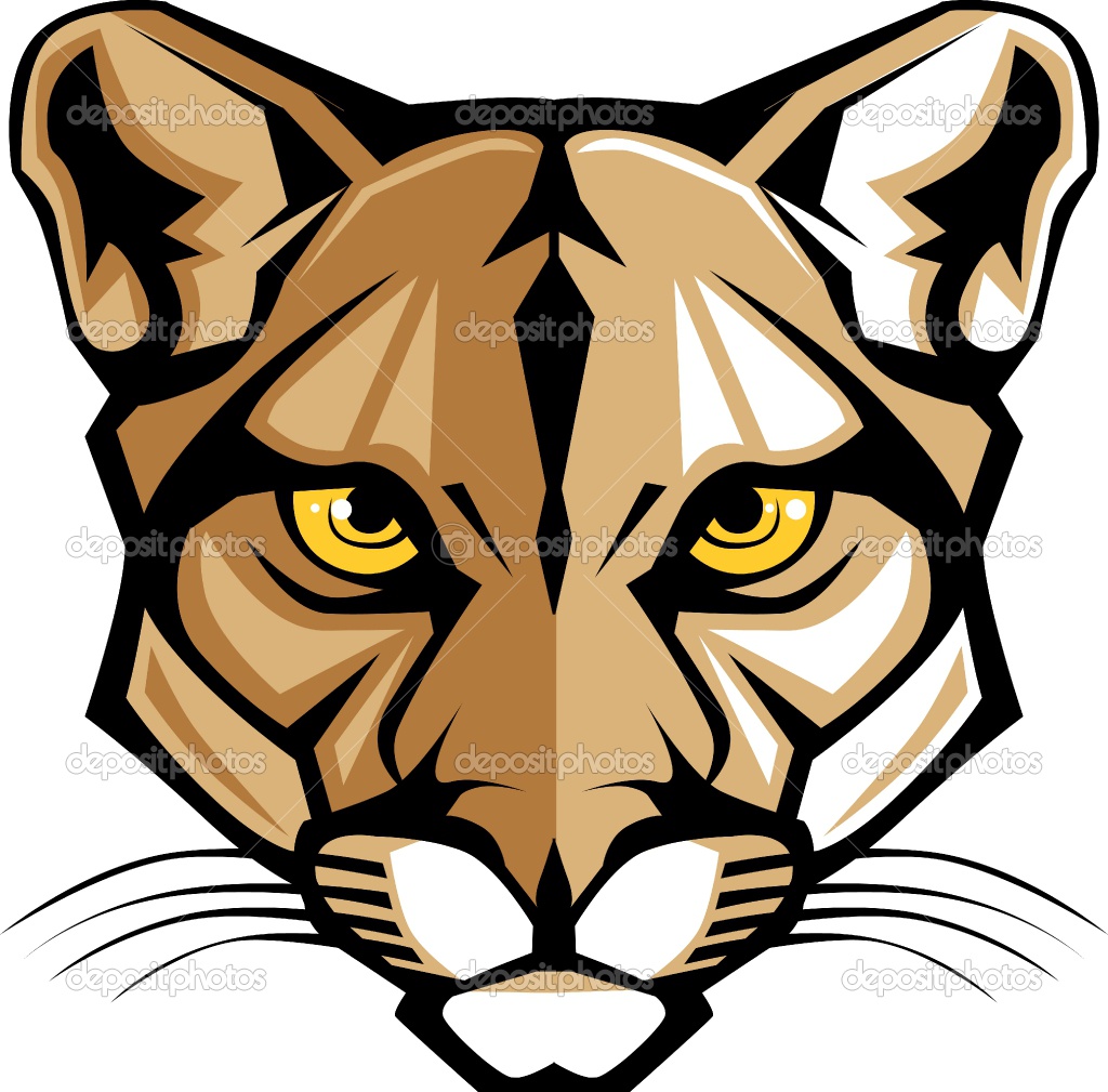 Mascot Clipart Image of Panth
