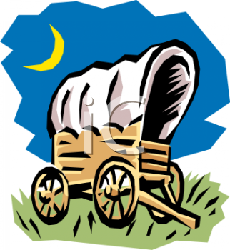  - Covered Wagon Clip Art
