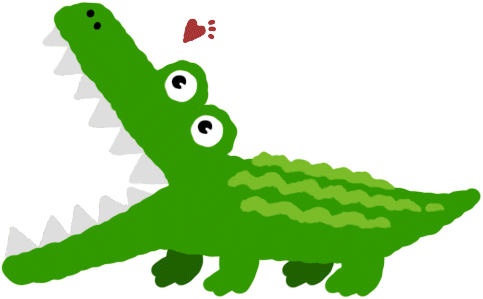 - Crocodile Clip Art