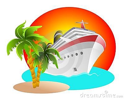 Cruise Ship SVG scrapbook cut