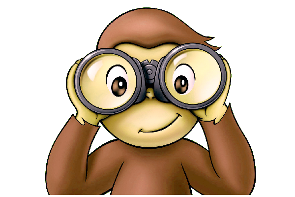Curious George Cartoon Monkey