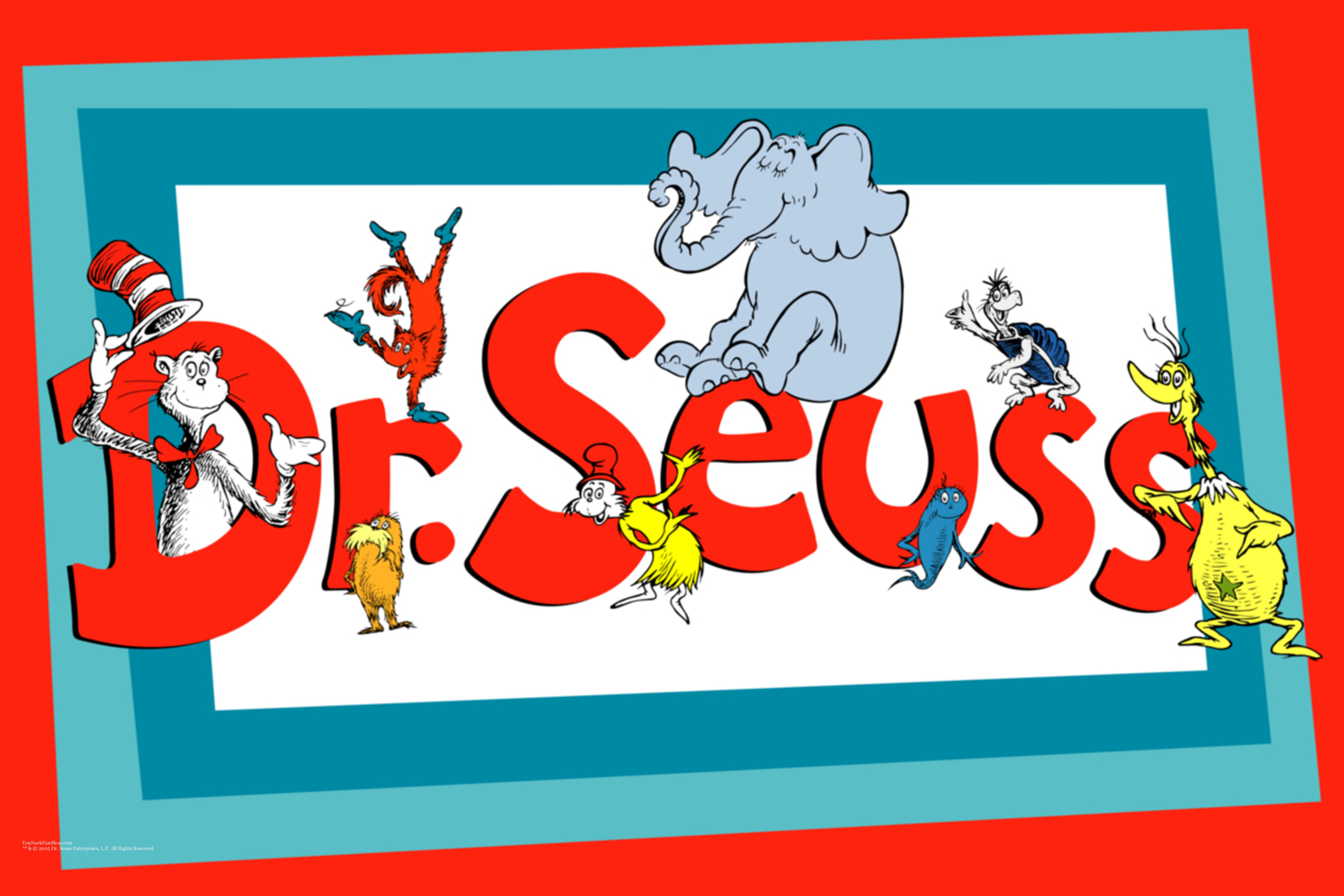 Dr Seuss Character Clip Art |