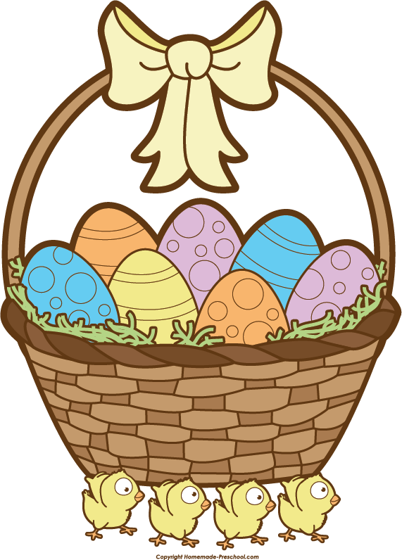 Easter Basket Clip Art
