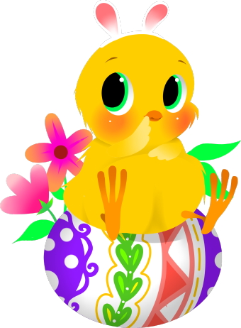  - Easter Chick Clipart
