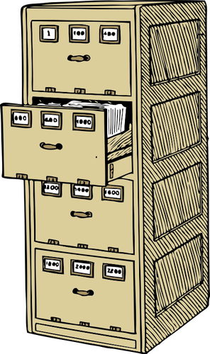  - File Cabinet Clip Art
