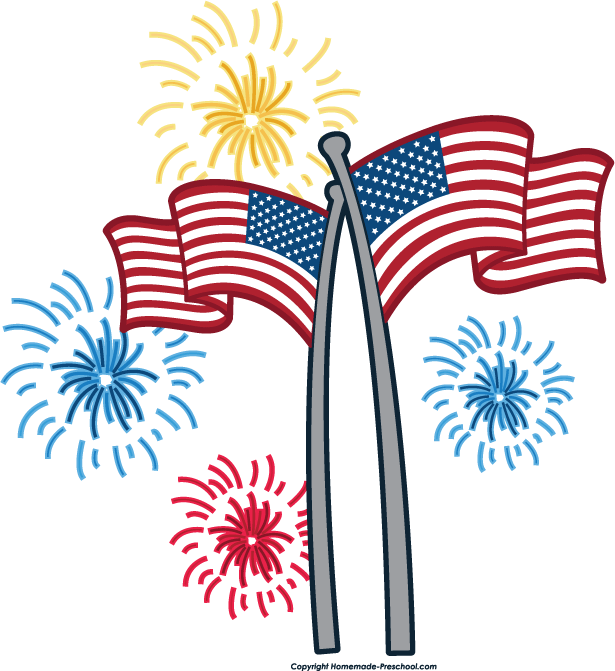  - Fireworks Clipart Free