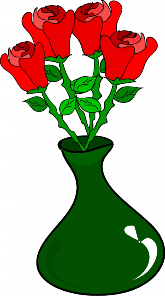  - Flower Vase Clipart