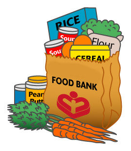 Food drive clip art from the 