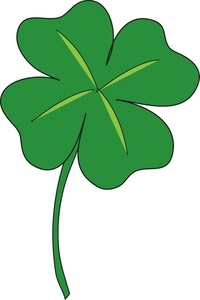 Free Four Leafed Clover Clipa