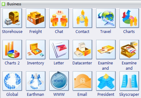 Business Icons Clipart Eps Bu
