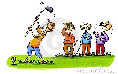 Funny Golfer Clip Art At Clke