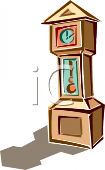 - Grandfather Clock Clipart