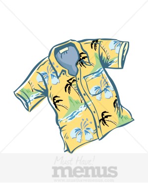  - Hawaiian Shirt Clip Art