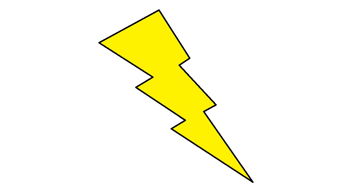Lightning bolt lightening bol