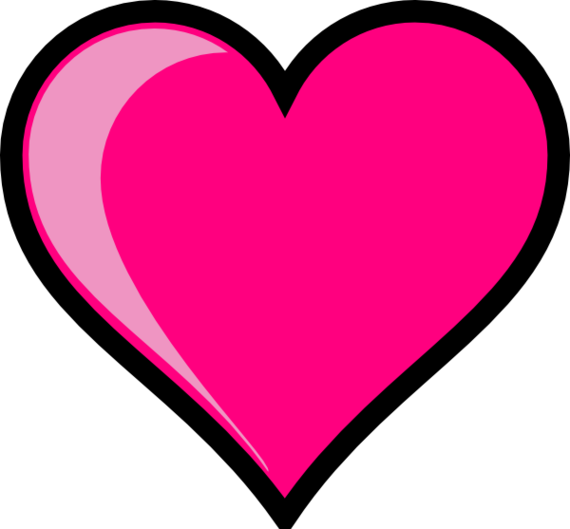 Funky Pink heart