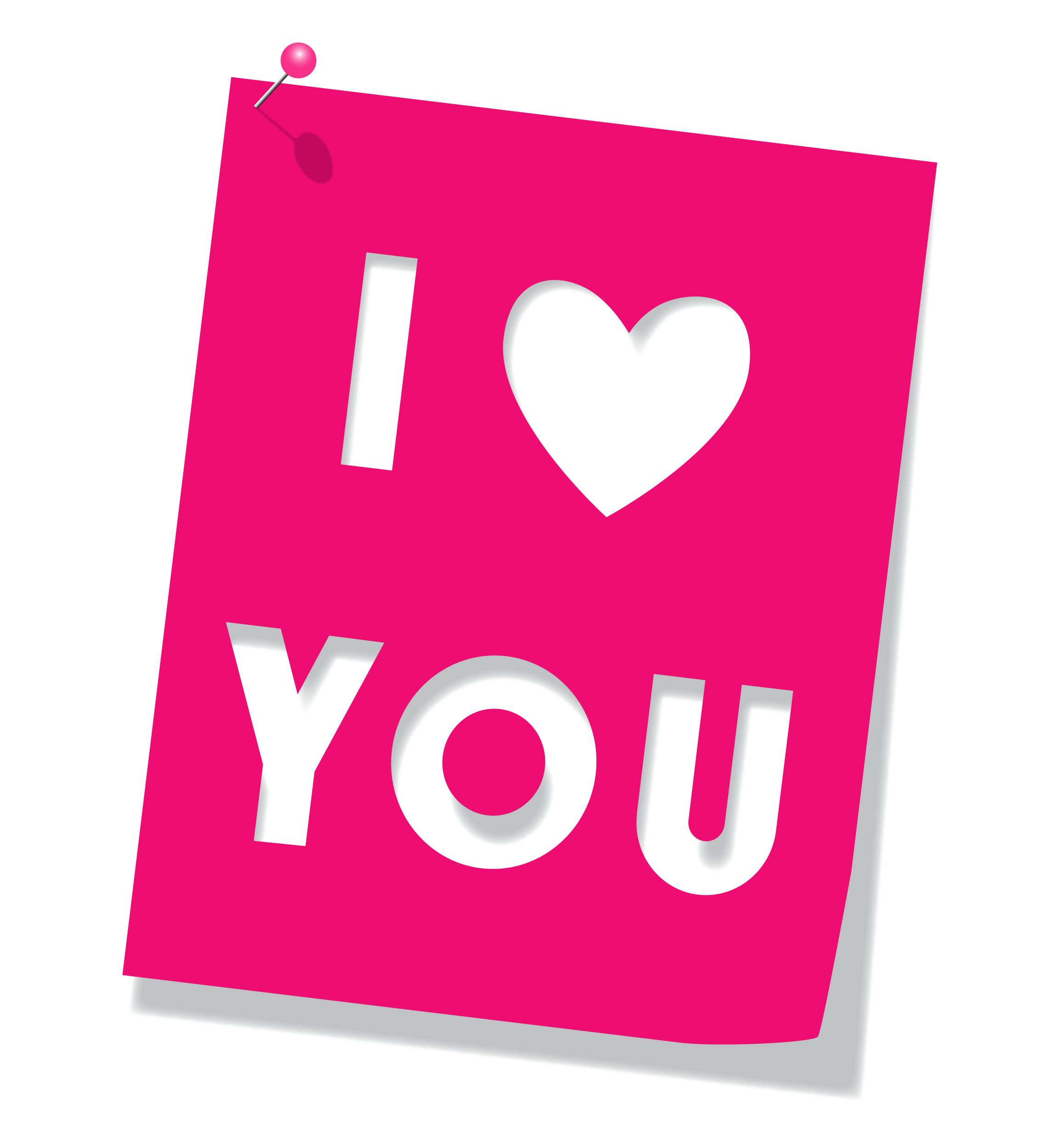  - Love You Clipart