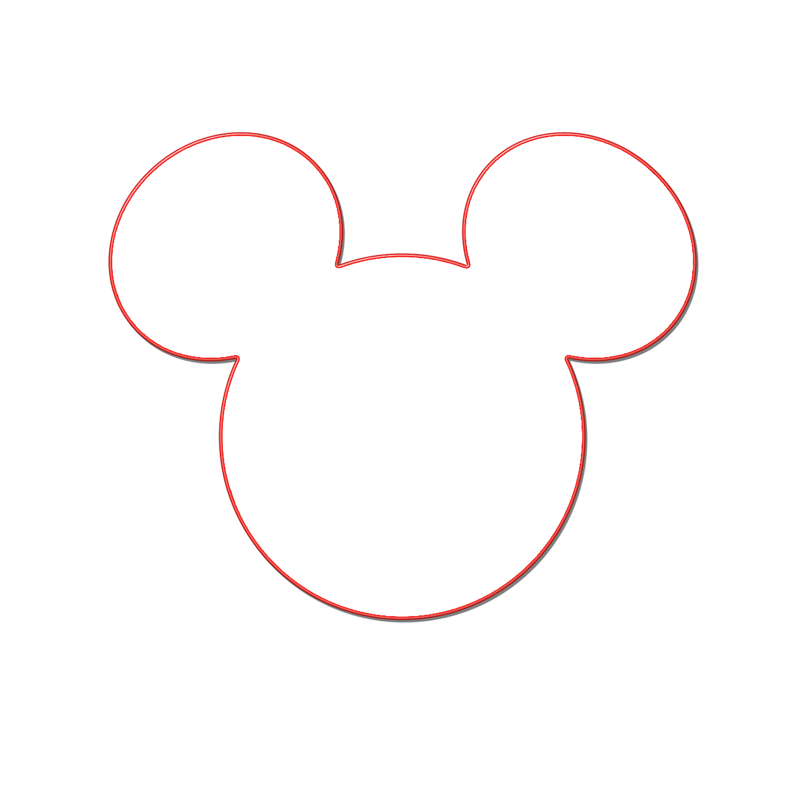  - Mickey Mouse Silhouette Clip Art