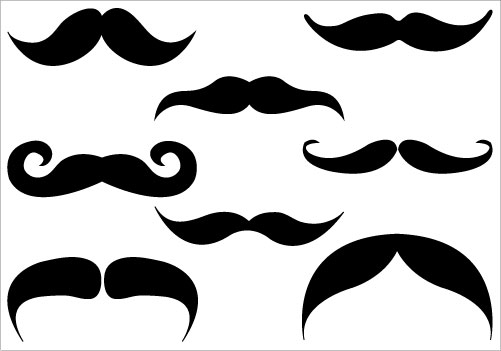  - Mustache Clipart