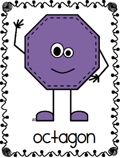 Purple Octagon Clip Art