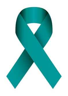  - Ovarian Cancer Ribbon Clip Art