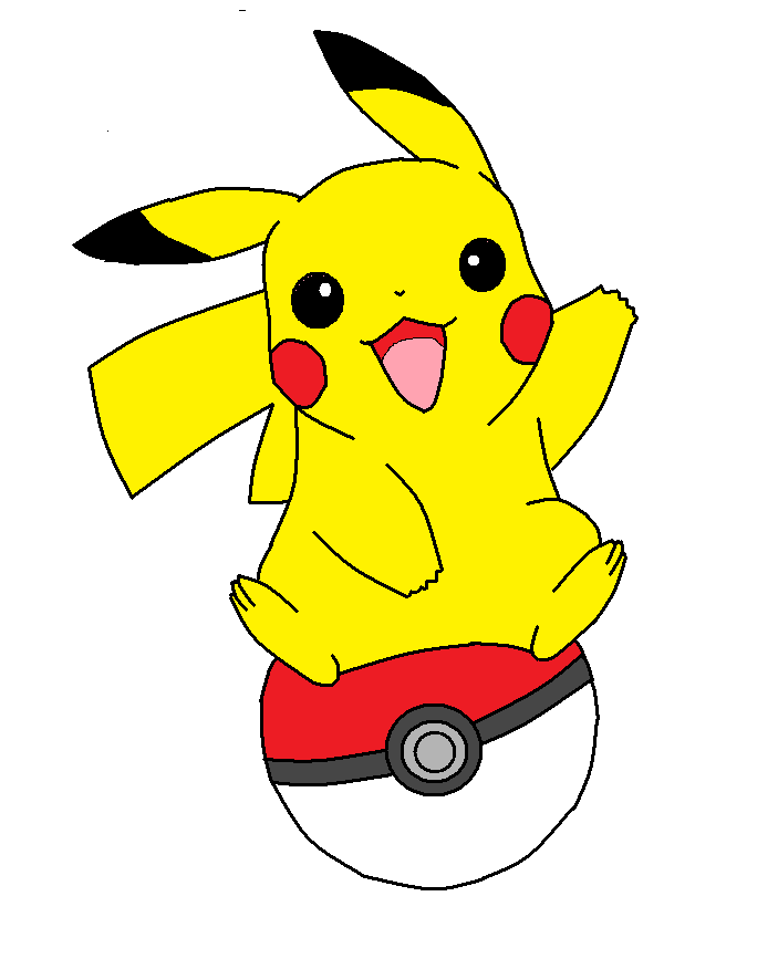 clip art do pikachu. Image