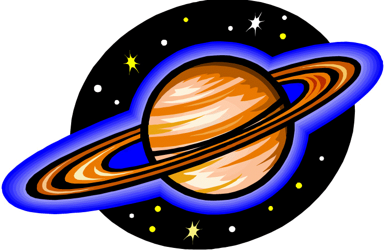 Saturn planet clipart kid 3