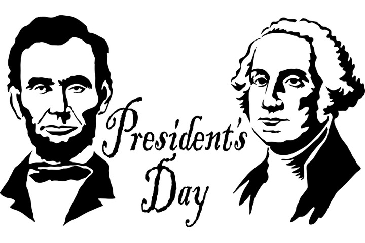 ... presidents day - a red an