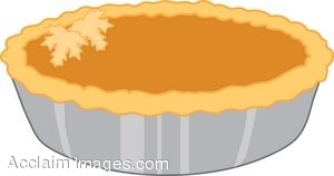  - Pumpkin Pie Clip Art