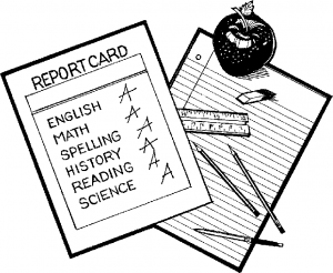 REPORT CARDS ALREADY!