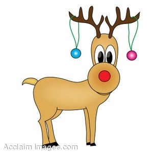 Christmas Reindeer Clipart . 