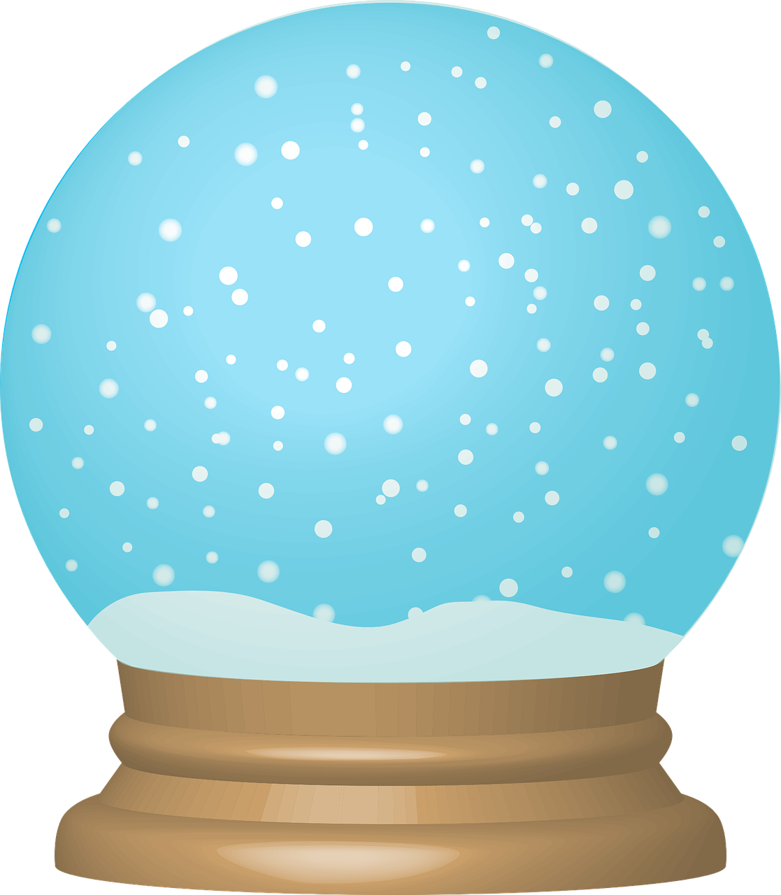 Snow globe - vector clipart